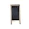 16.25" x 31.75" Wood Grain Folding Chalkboard by B2C™
